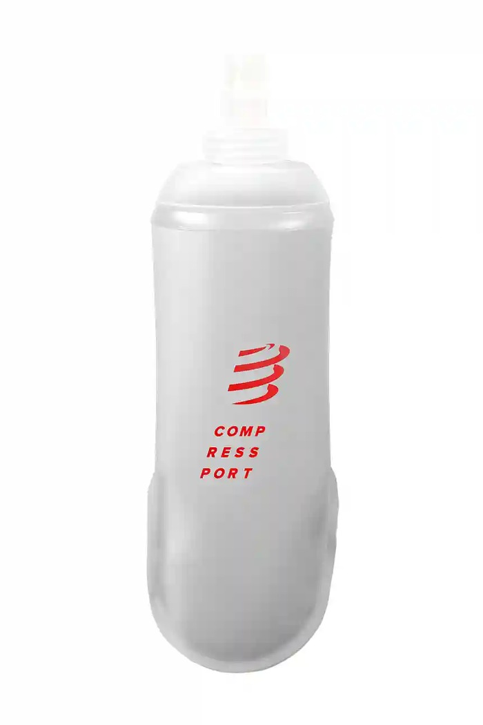 Compressport bottiglia Ergoflask 500 ml transparente XBPU823