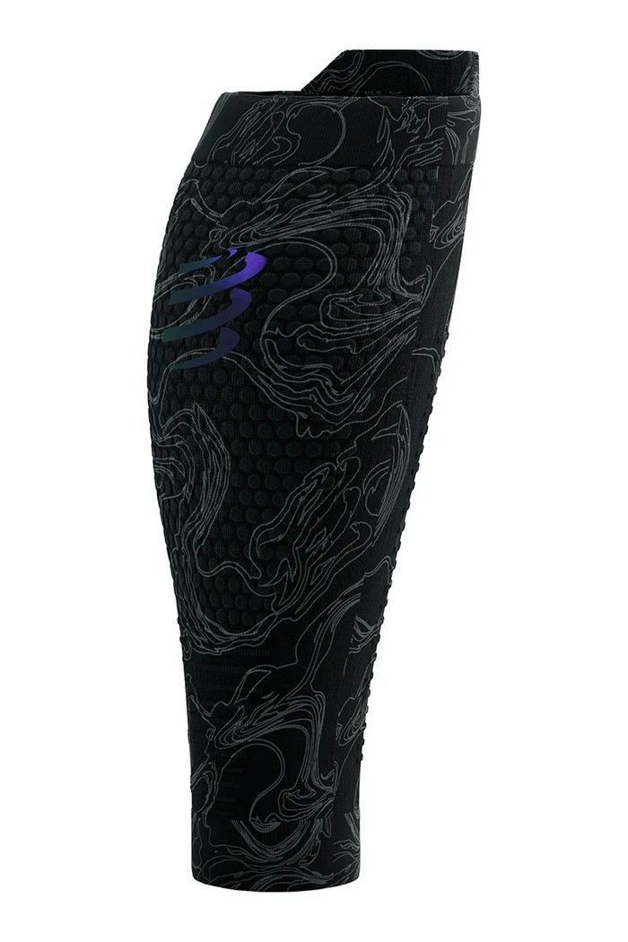 Kompresijski rukavi za potkoljenicu Compressport R2 3.0 CCSU110 crna
