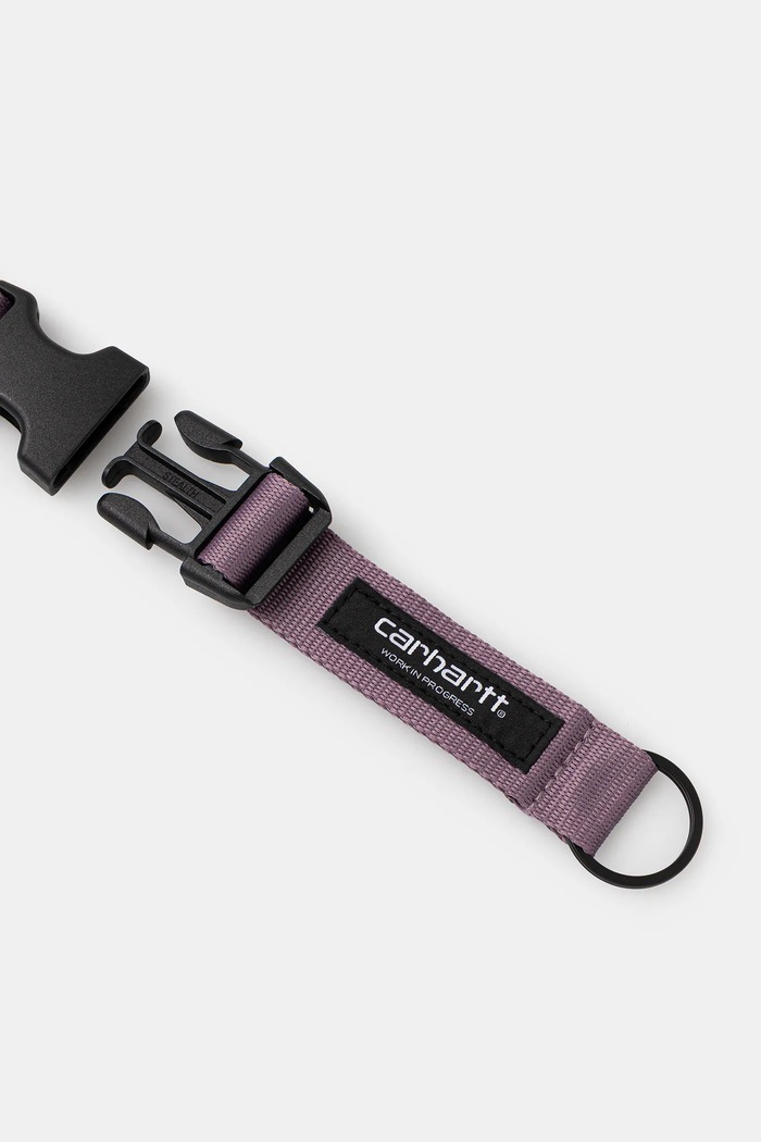 Traka za ključeve Carhartt WIP Click Keyholder I035375.33IXX ljubičasta AW25