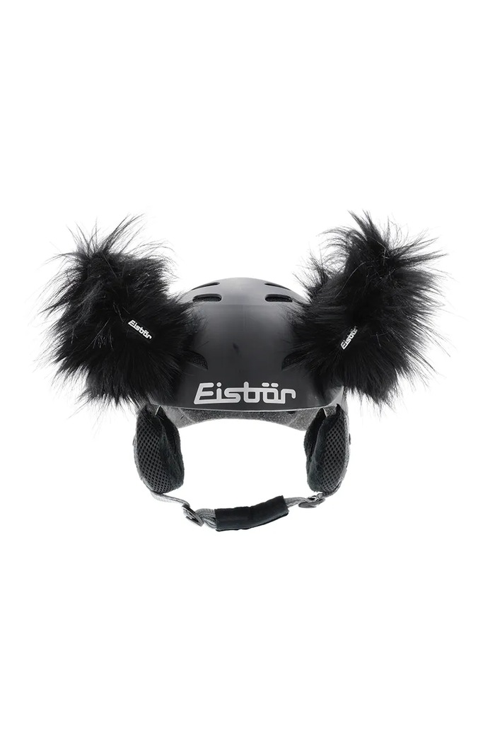 Uši za kacigu Eisbar Helmet Lux Horn crna E38008