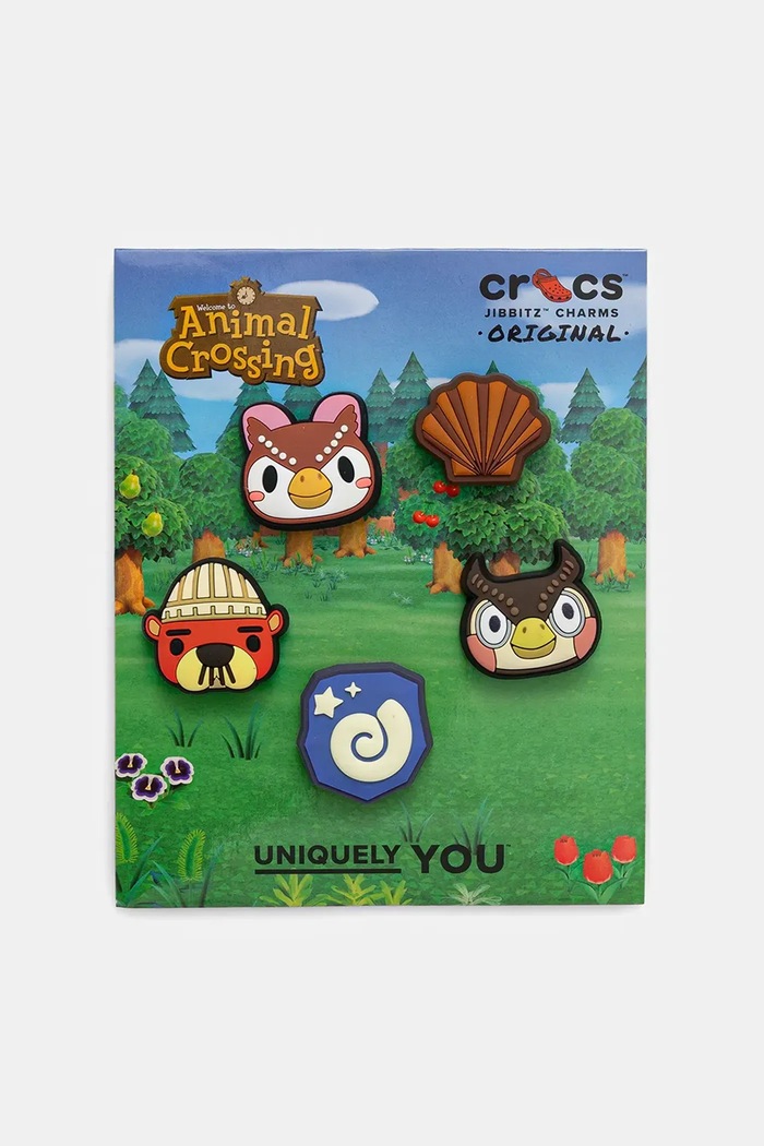 Crocs spille per calzature Animal Crossing Collector pacco da 5 multicolore 10015669