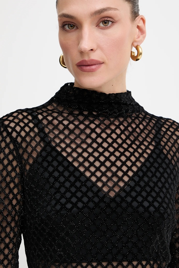 Patrizia Pepe bluzka czarny 8M1744.A638