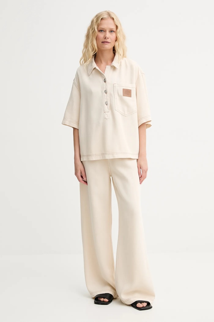 Traper bluza MUNTHE PHOR 252102025206 bež AW25