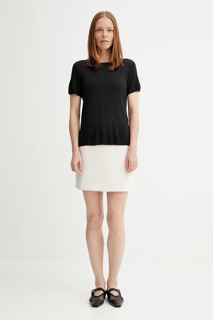 Calvin Klein t-shirt LV044A307G czarny AW25
