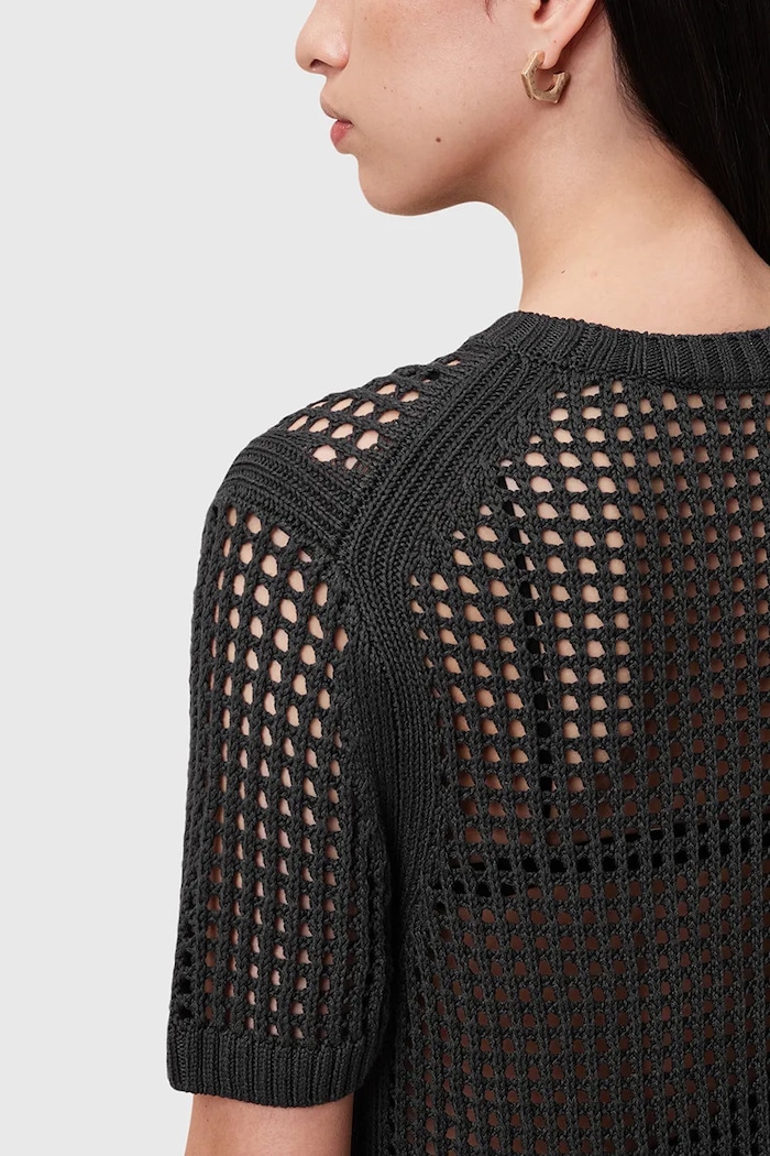 Îmbrăcăminte AllSaints bluză PALOMA W045KC negru