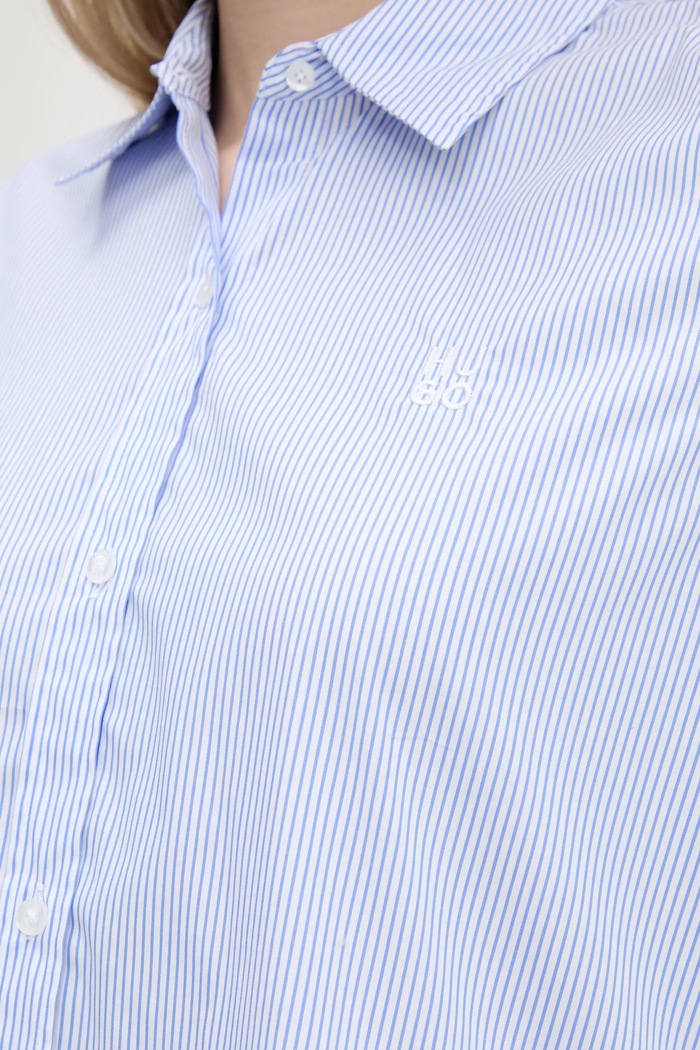 Сорочка HUGO The Essential Shirt 50544090 блакитний