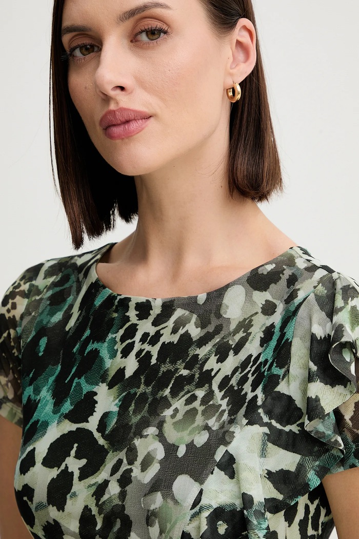 Guess bluză VERDIANA negru W5YP08.KCZC2