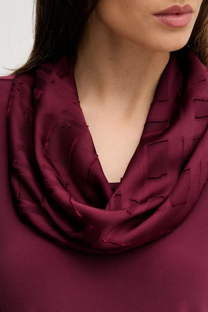 Halenka Joseph Ribkoff 253211 burgundské
