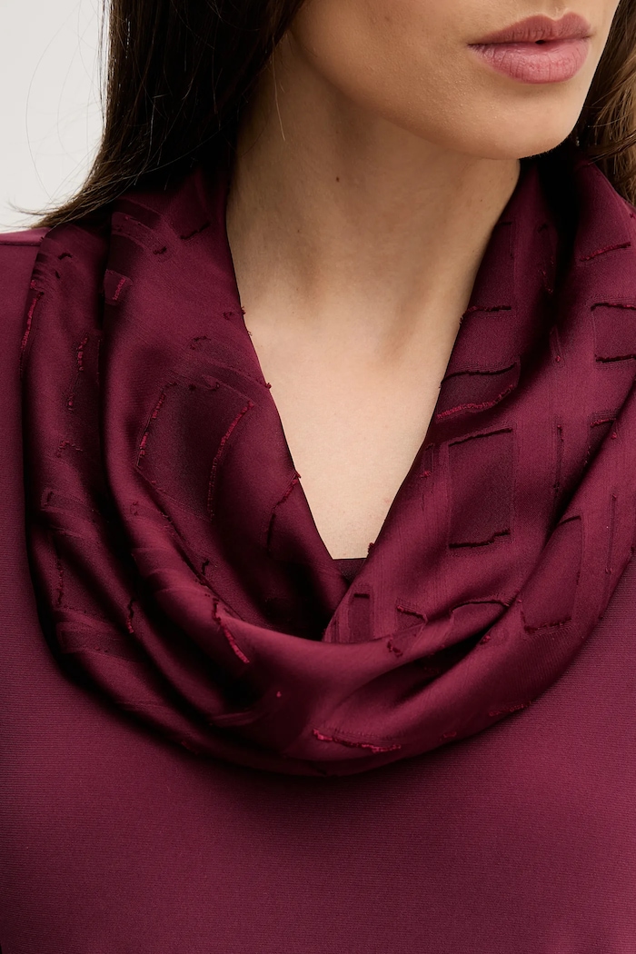 Halenka Joseph Ribkoff 253211 burgundské