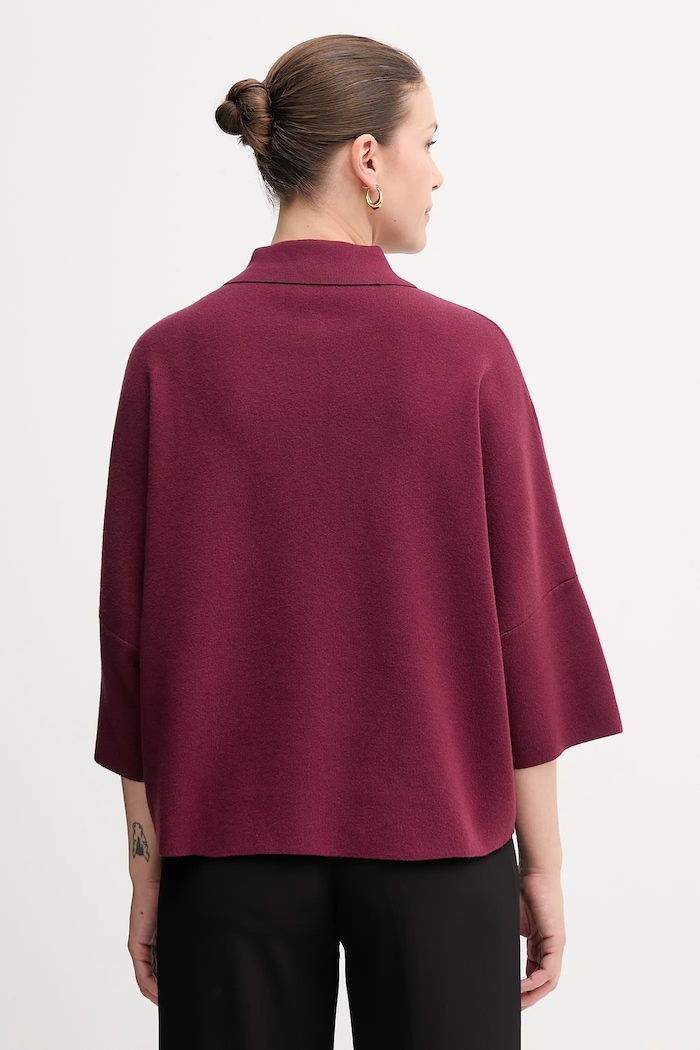 Îmbrăcăminte Joseph Ribkoff pulover 253962 burgundia