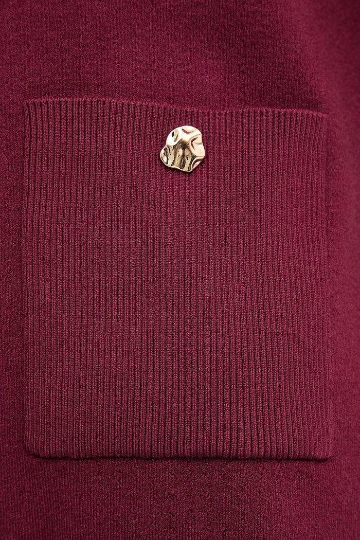 Joseph Ribkoff pulover 253962 burgundia