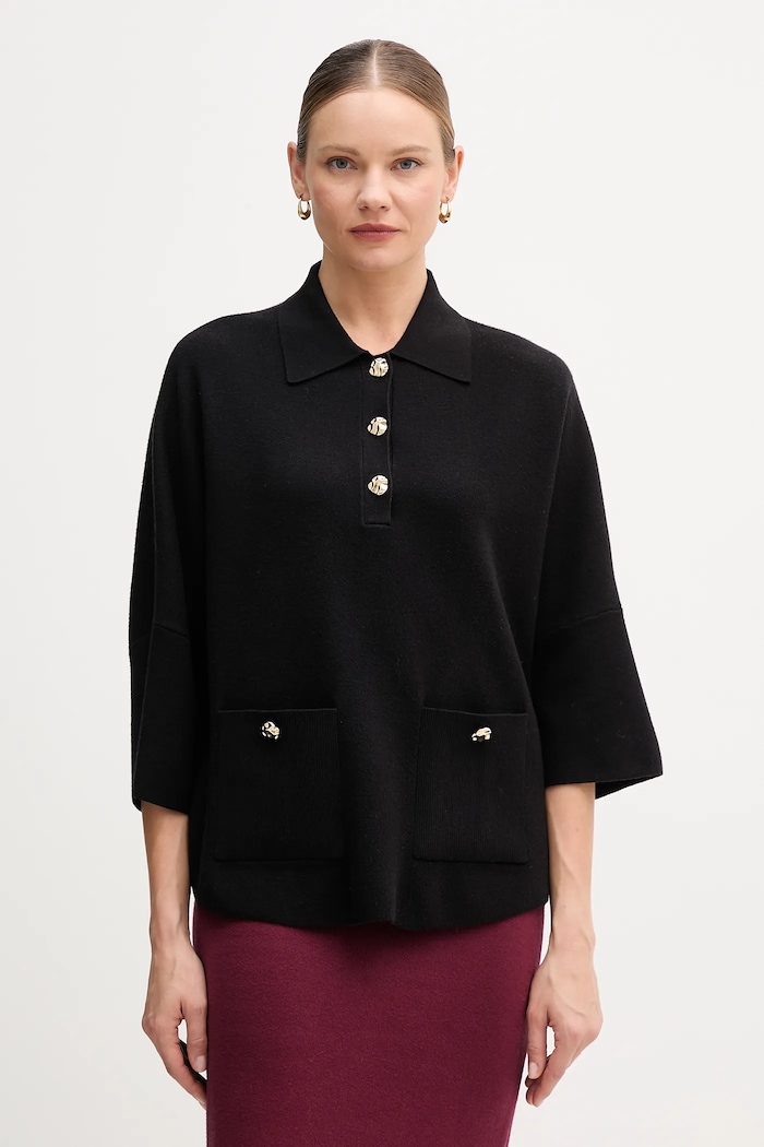 Joseph Ribkoff pulover grosime medie negru 253962