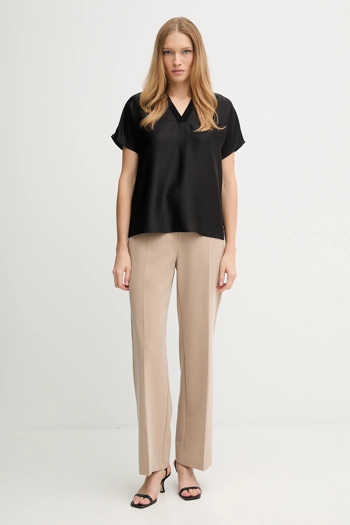 Μπλουζάκι Joseph Ribkoff 253921 μαύρο AW25