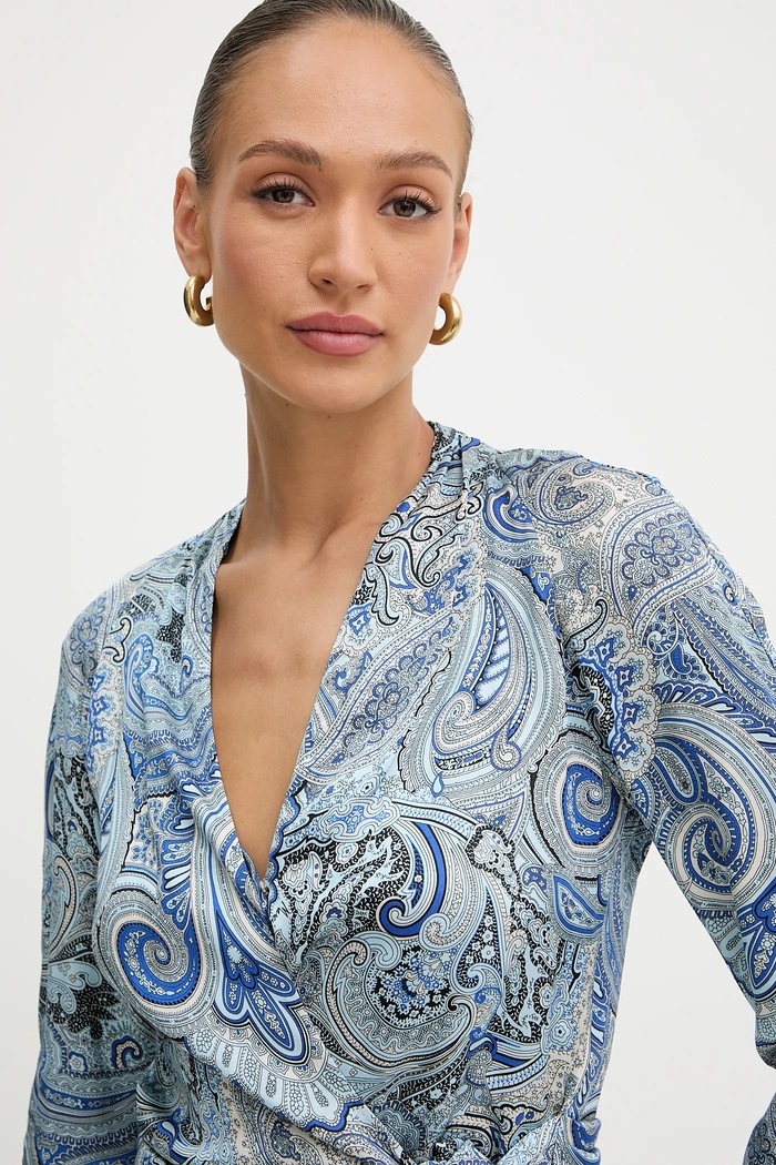 Marciano by Guess bluzka ALANIS niebieski 5YGH11.7298A