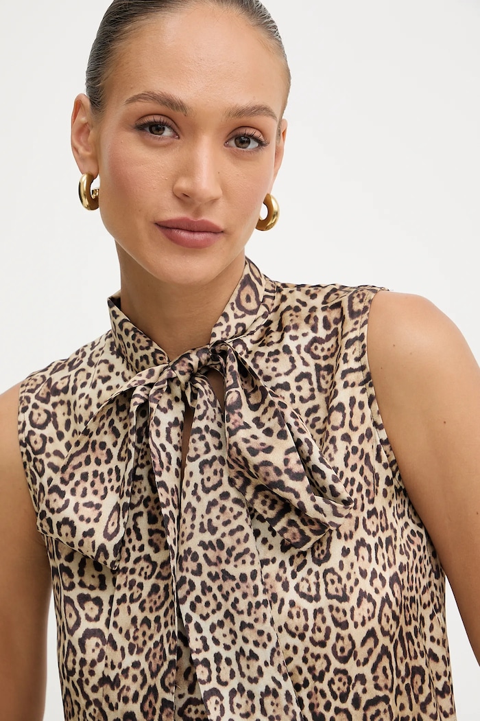 Marciano by Guess bluzka ALANIS brązowy 5YGH12.7298A