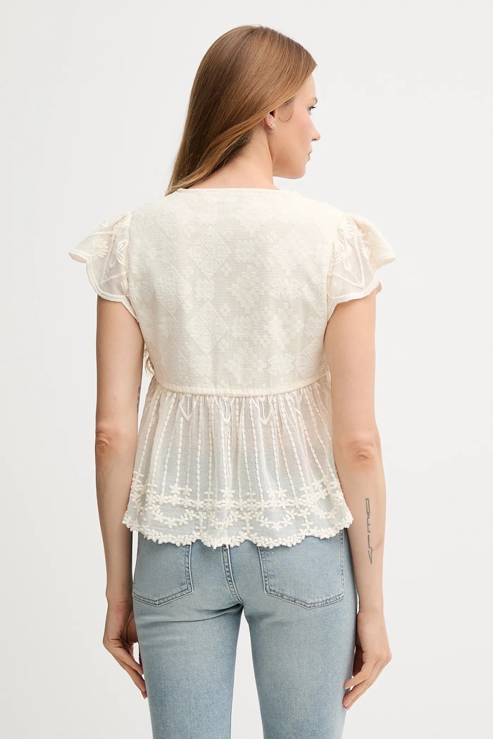 Oblečenie Blúzka Hoss Intropia 5872098 béžová