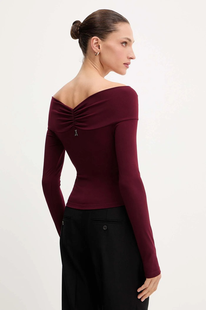 Oblečenie Blúzka Patrizia Pepe 2M4477.J333 burgundské