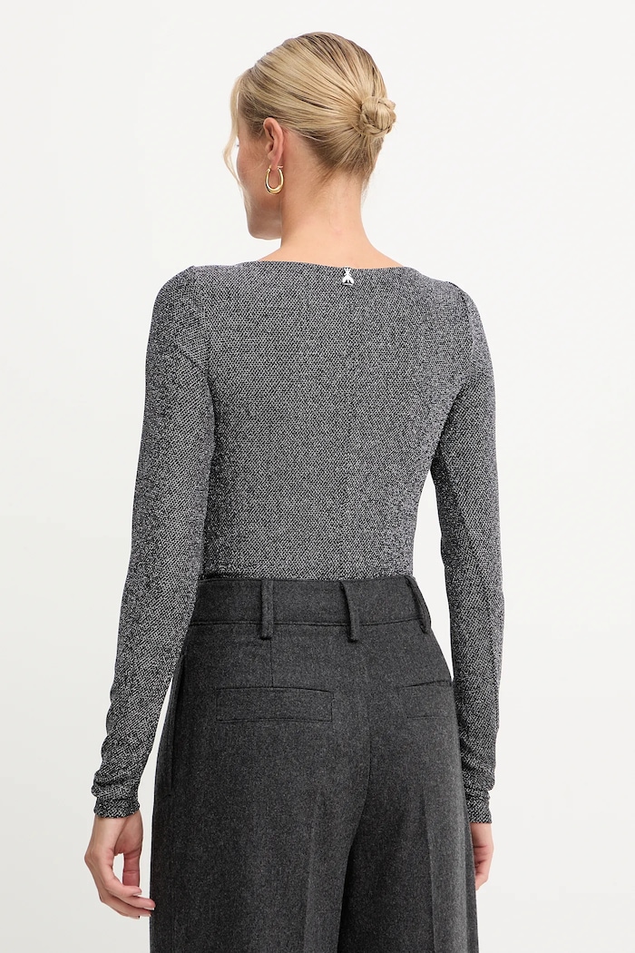 Oblečenie Body Patrizia Pepe 2M4506.J340 strieborná