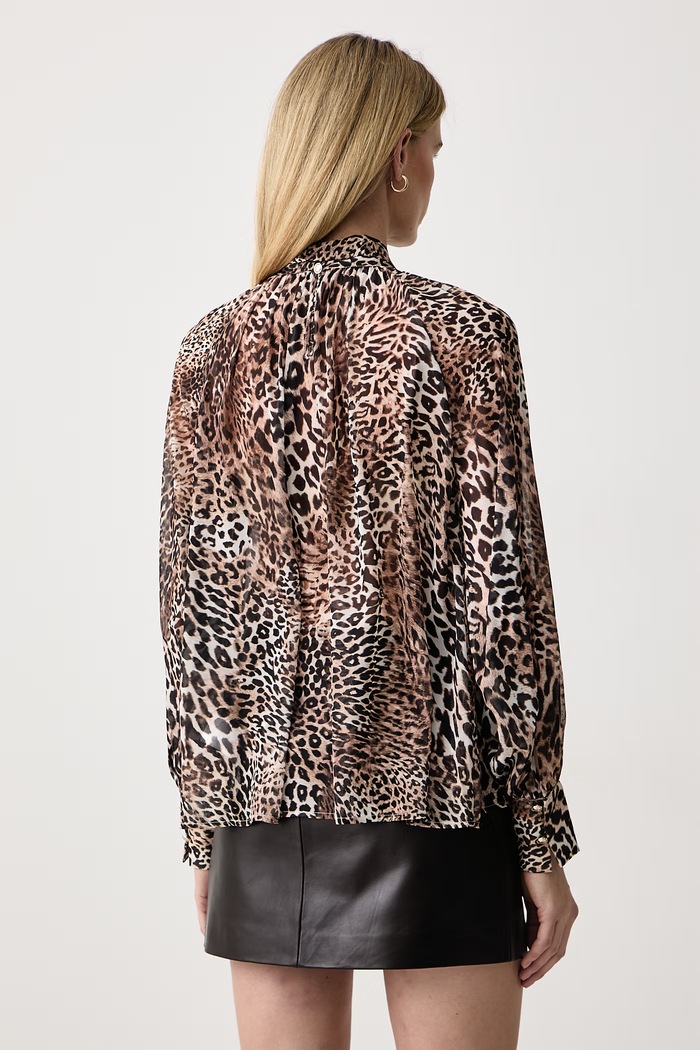 Oblečení Guess Halenka dámská AUDRINE W5BH84.W3022 béžová