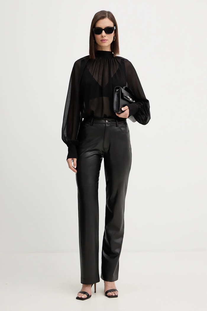 Guess bluză AUDRINE W5BH84.W3022 negru AW25