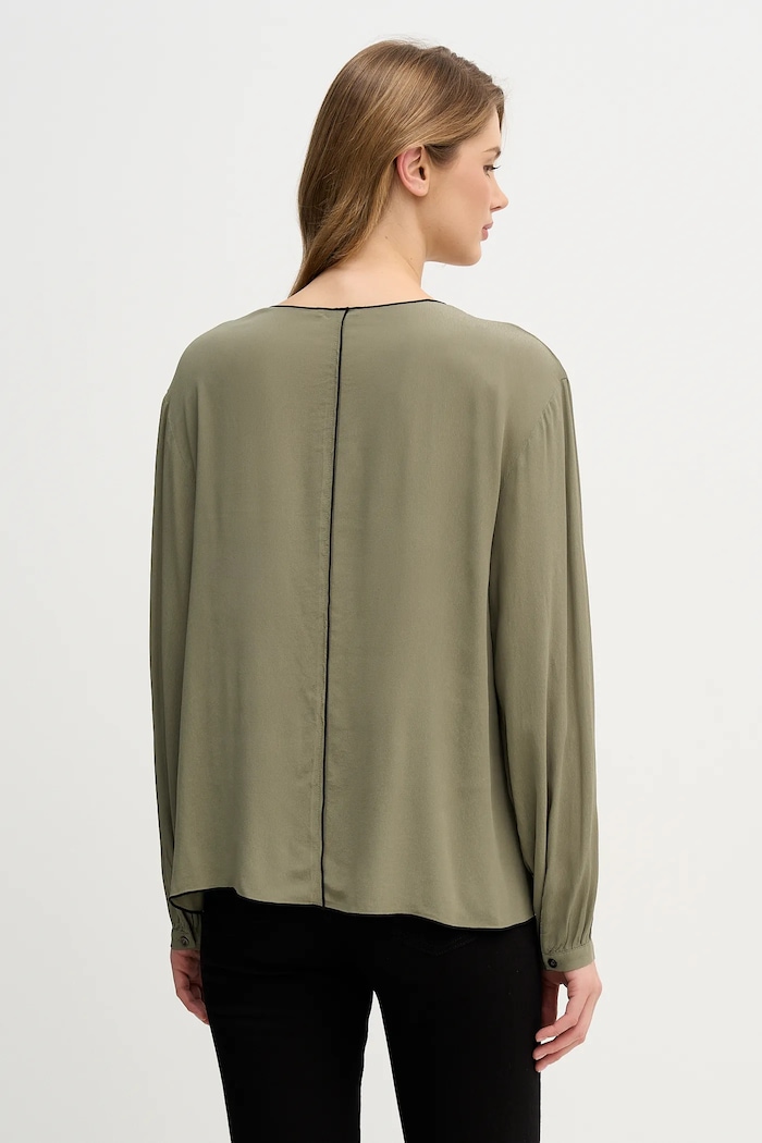 Oblečení Halenka Sisley 5IDTLQ09H zelená