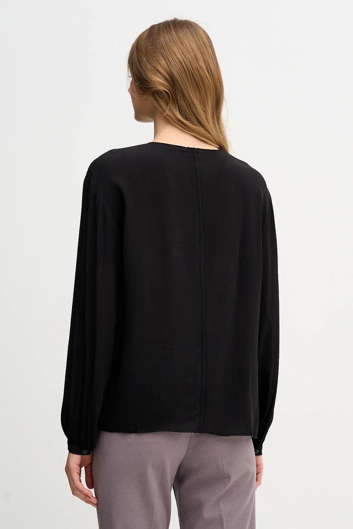 Oblečení Halenka Sisley 5IDTLQ09H černá
