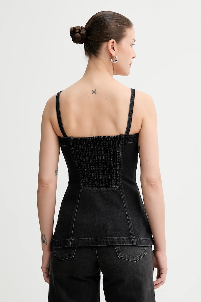 Odzież Levi's top jeansowy 003Z5 czarny