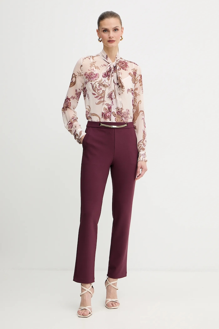 Marciano by Guess koszula VERITY 5BGH14.7310A beżowy AW25