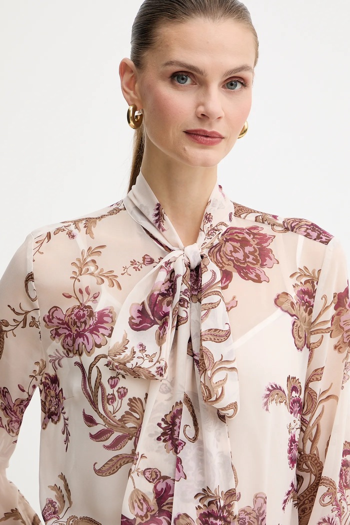 Marciano by Guess koszula VERITY beżowy 5BGH14.7310A