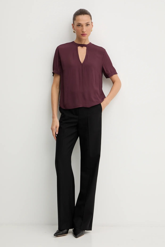 Halenka Twinset 252TP2292 burgundské AW25