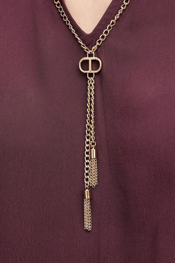Блузка Twinset 252TP2291 бордо