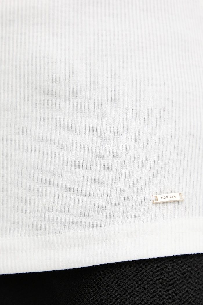 Morgan t-shirt DELINE bézs
