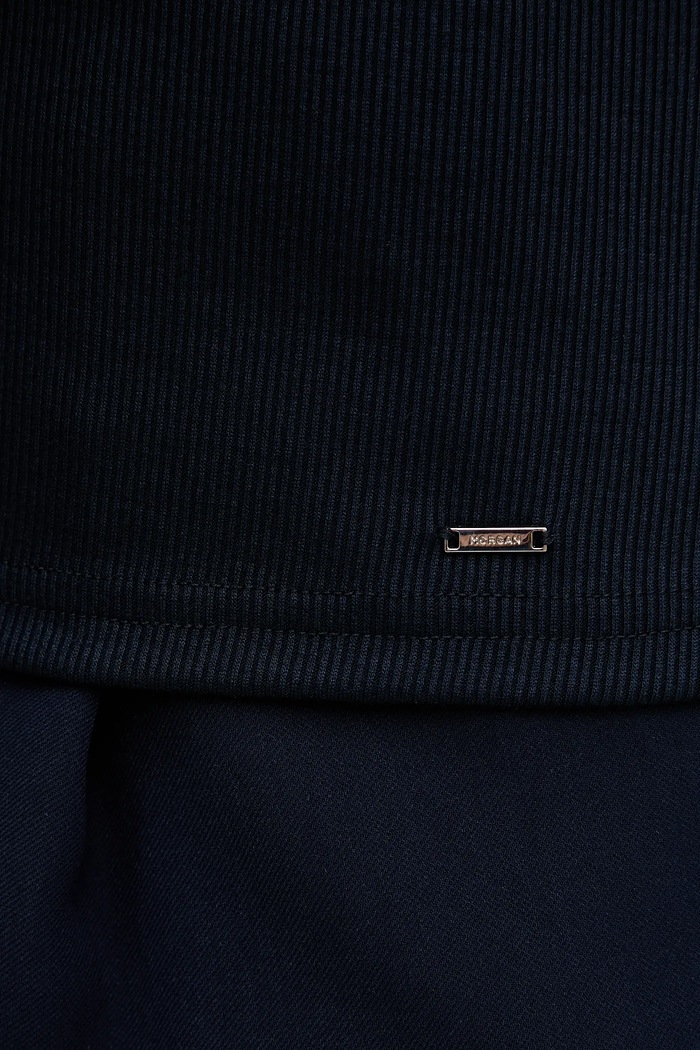 Morgan t-shirt DELINE granatowy