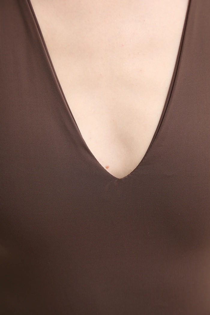 Body Bardot maro 60038TB