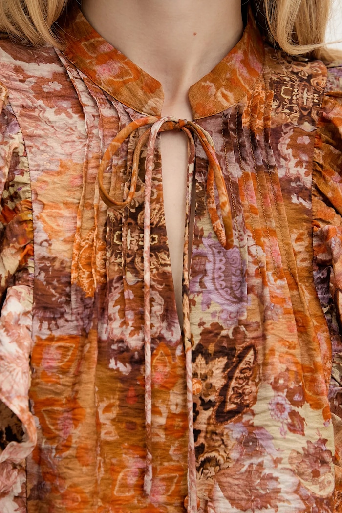 Košeľa Desigual ROMANTICA 25WWBW08 oranžová