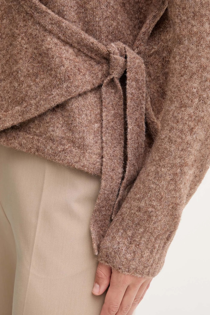 Gaudi cardigan din amestec de lână 521FD53010 maro