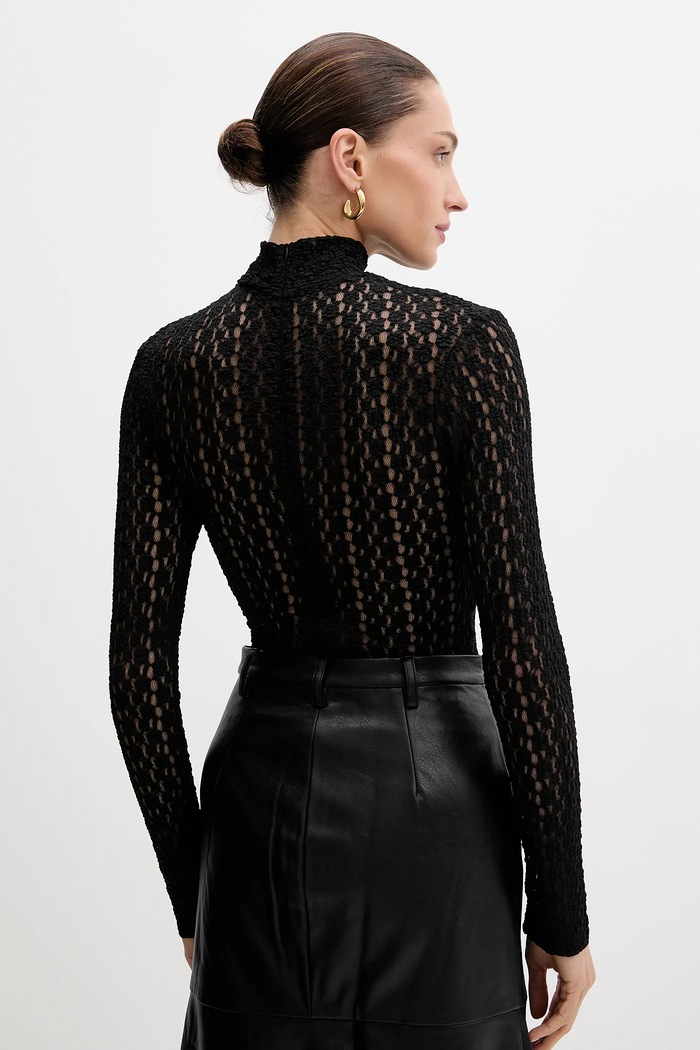 Bardot bluzka czarny 57194TB1