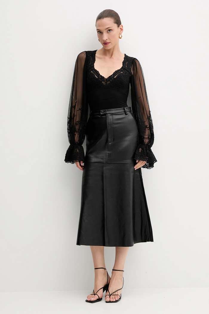Bardot Bluzka 60075TB czarny AW25
