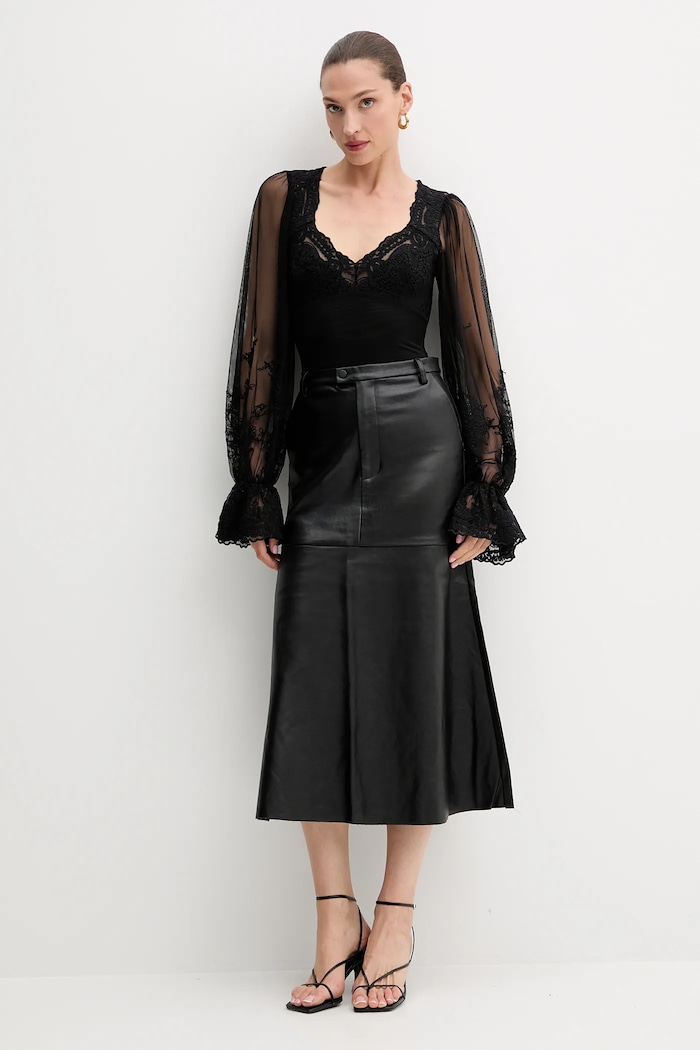 Bardot Bluzka 60075TB czarny AW25