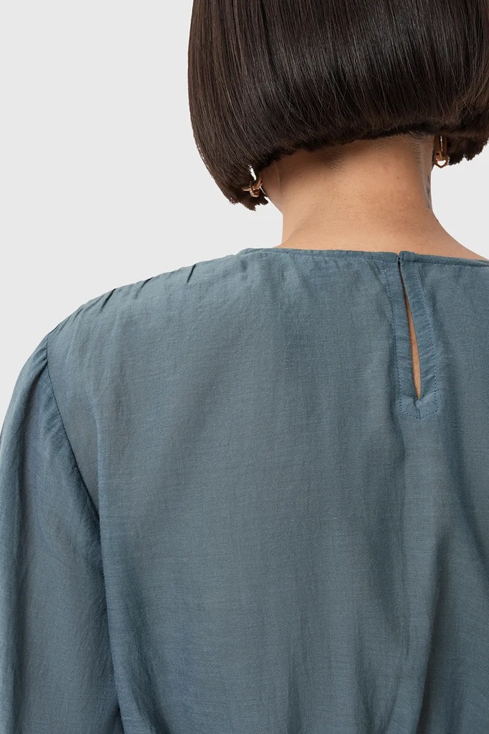 Bluza AllSaints MELANI plava W020PD