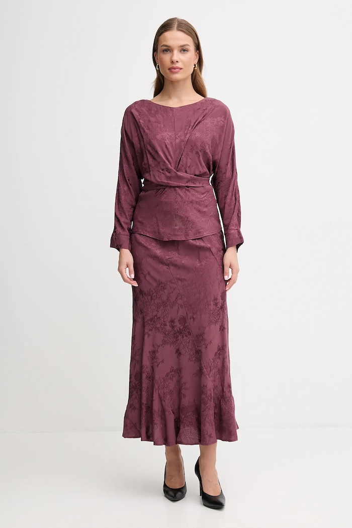 Blúzka Hoss Intropia 6282682 fialová AW25