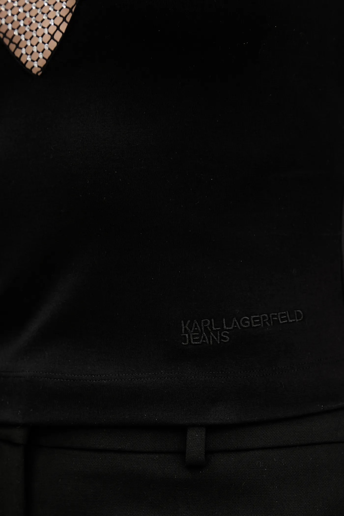 Top Karl Lagerfeld Jeans Karl Lagerfeld Jeans čierna A4W17032