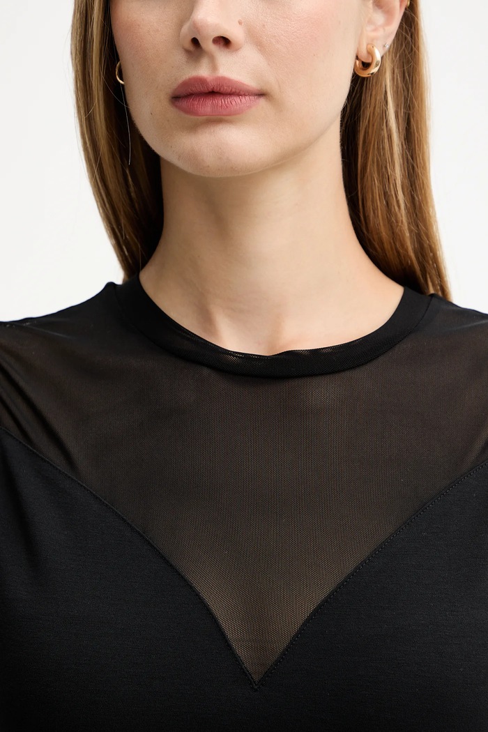 Morgan top DIMARA negru