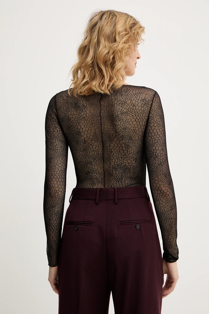 Oblečení Body Elisabetta Franchi BO01157E2 černá