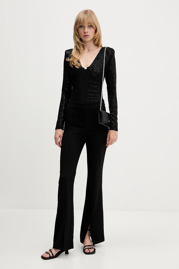 Боди HUGO Dammery 50546238 чёрный AW25