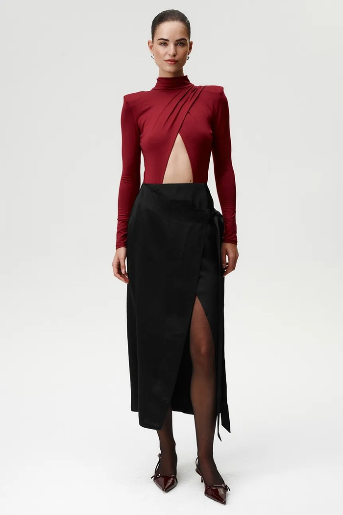 Боди Undress Code Classic бордо 1013UC