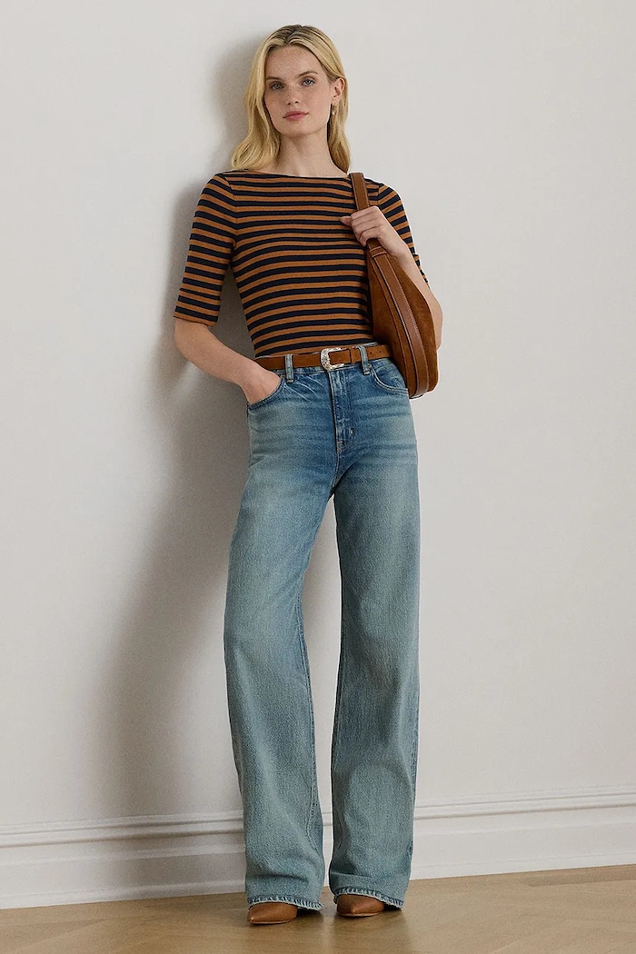 Îmbrăcăminte Lauren Ralph Lauren bluză 200980041 maro