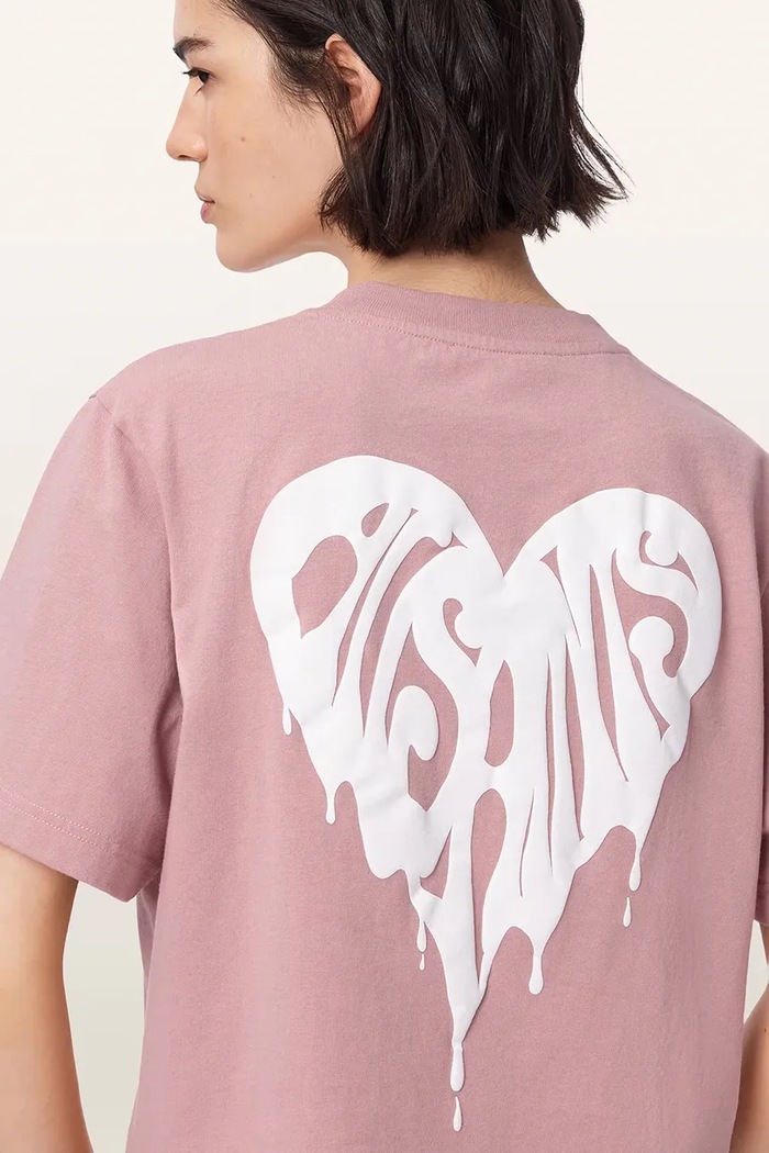 AllSaints T-shirt damski bawełniany TRIP W033JD