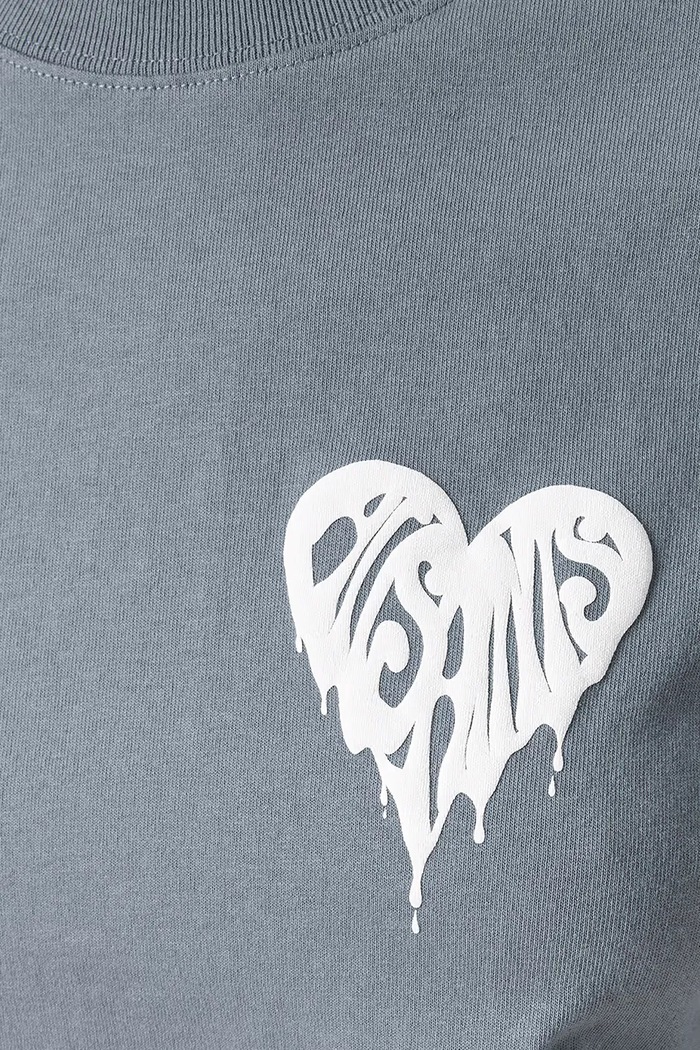 T-shirt damski bawełniany TRIP AllSaints niebieski W033JD