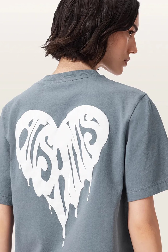 AllSaints T-shirt damski bawełniany TRIP W033JD